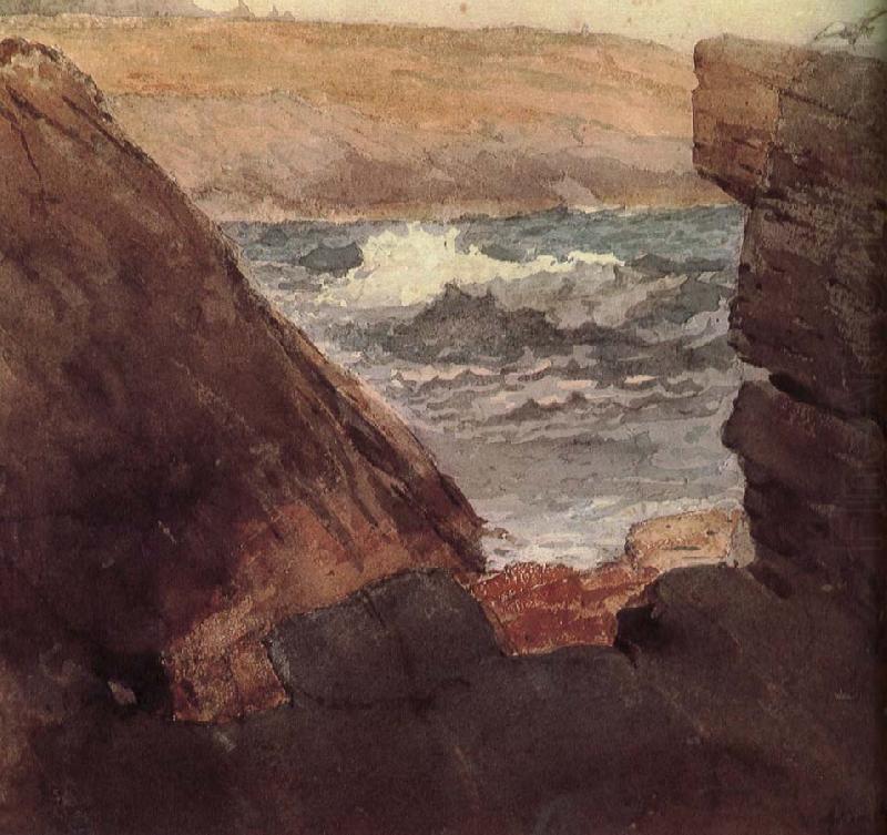 Winslow Homer Through Iwama oil painting picture